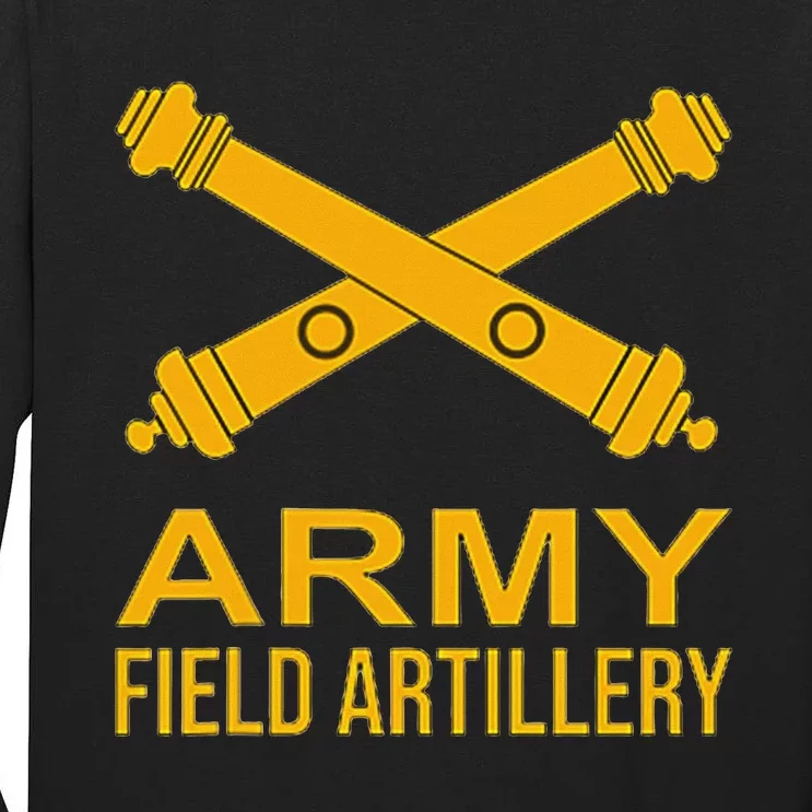 Army Field Artillery Branch Us Usa Tall Long Sleeve T-Shirt