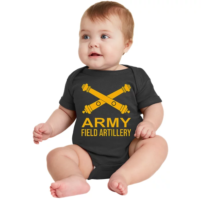 Army Field Artillery Branch Us Usa Baby Bodysuit