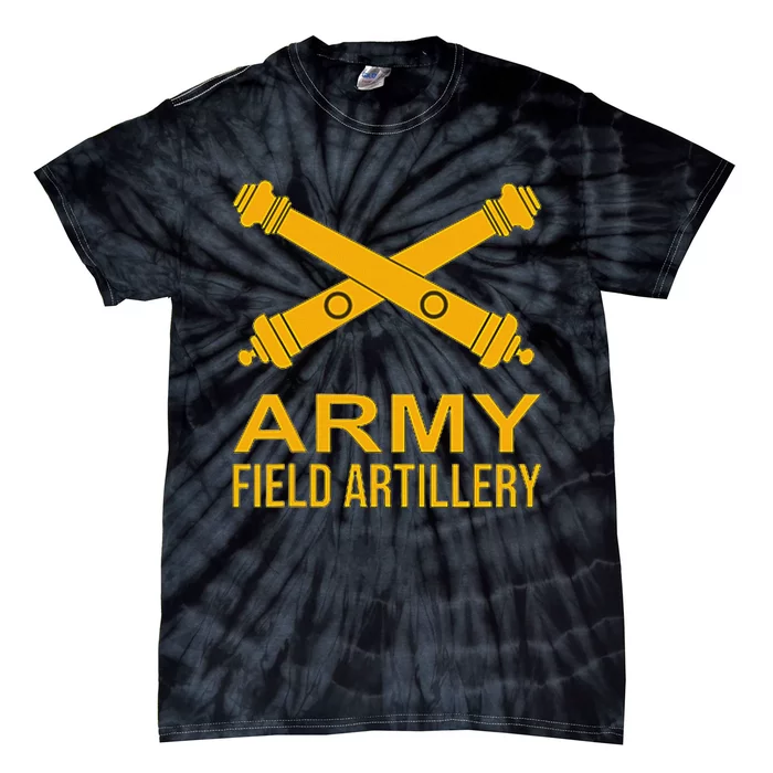 Army Field Artillery Branch Us Usa Tie-Dye T-Shirt