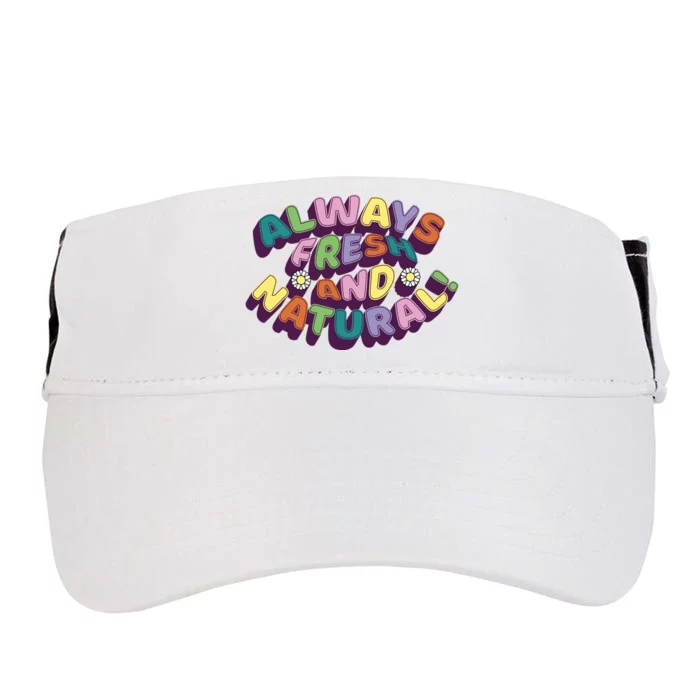 Always Fresh And Natural Colorful Adult Drive Performance Visor