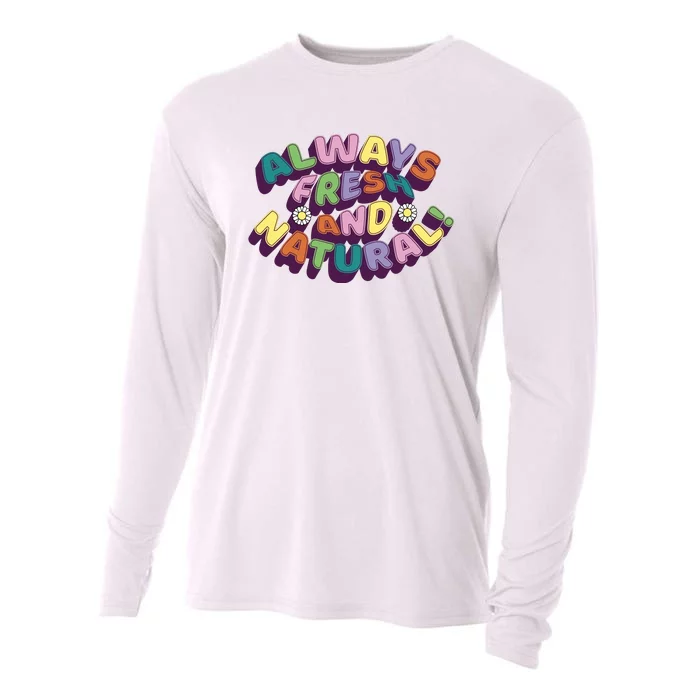 Always Fresh And Natural Colorful Cooling Performance Long Sleeve Crew