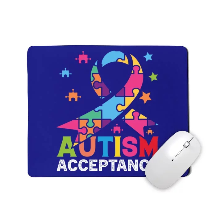 Acceptance For Autism Awareness Gift Mousepad