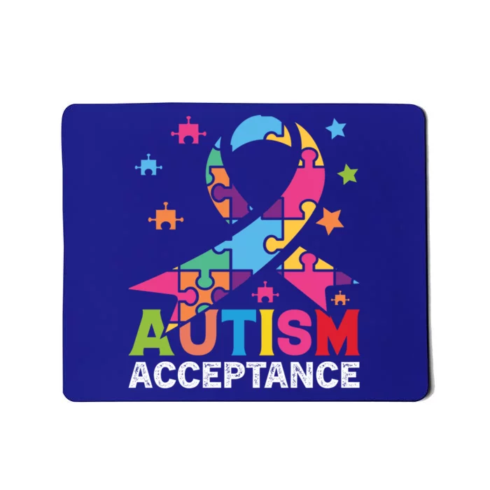 Acceptance For Autism Awareness Gift Mousepad