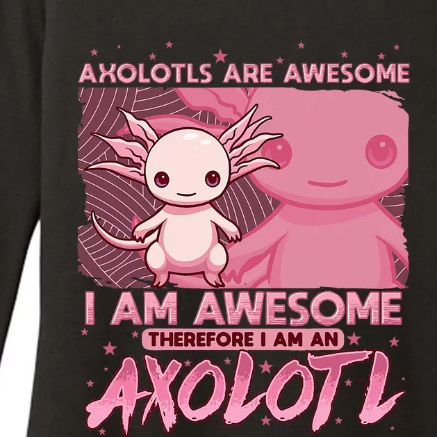 Axolotl For Axolotls Are Awesome Womens CVC Long Sleeve Shirt