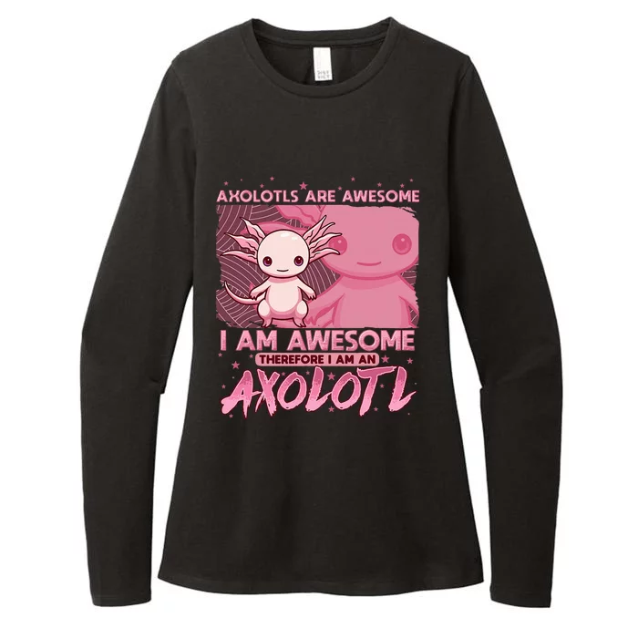 Axolotl For Axolotls Are Awesome Womens CVC Long Sleeve Shirt