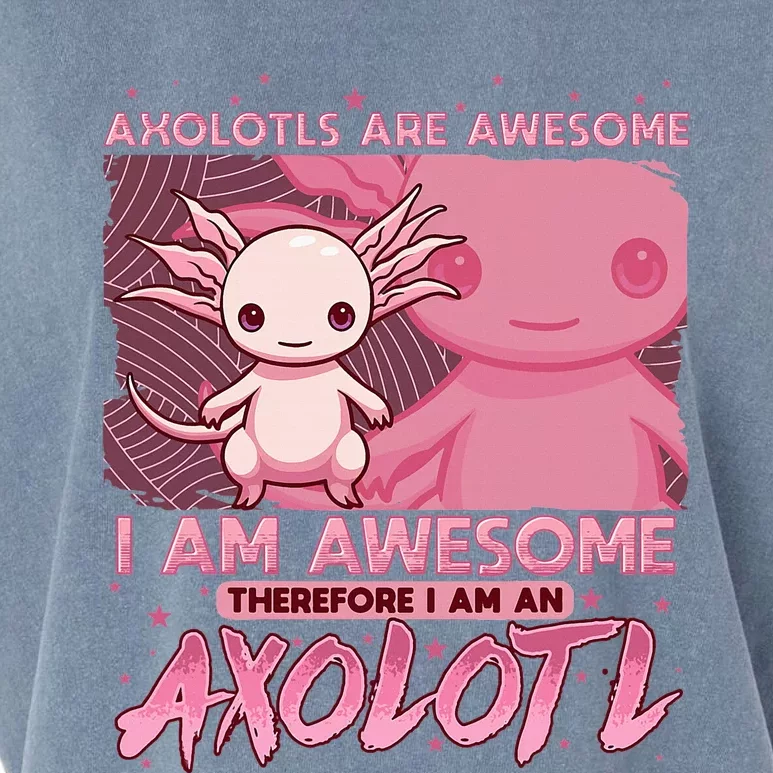 Axolotl For Axolotls Are Awesome Garment-Dyed Women's Muscle Tee