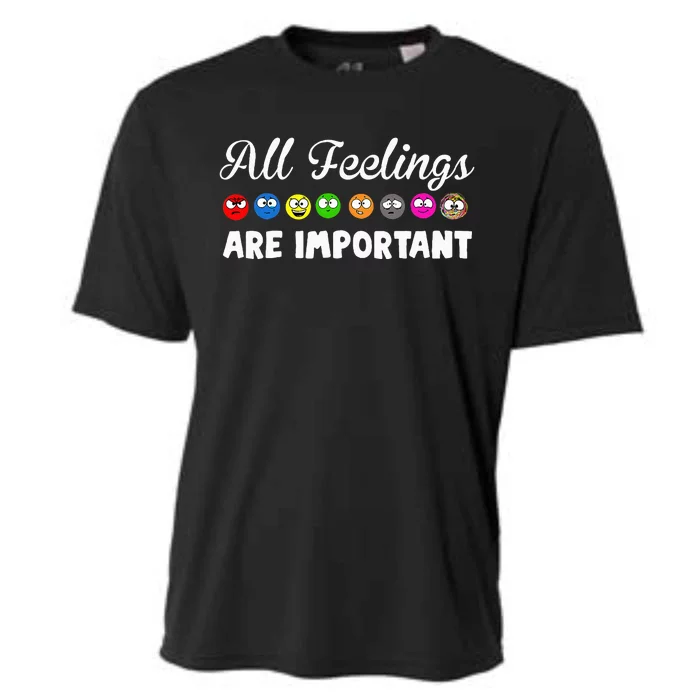 All Feelings Are Important Cooling Performance Crew T-Shirt