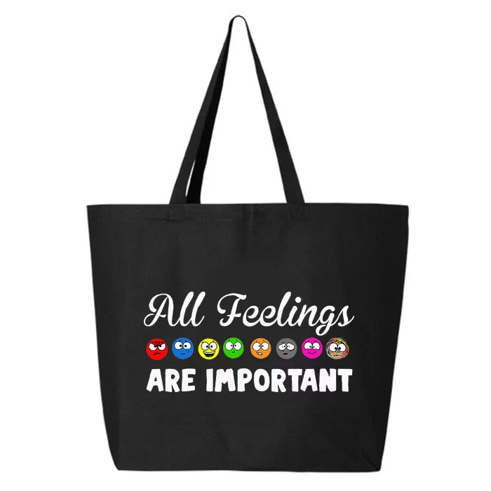 All Feelings Are Important 25L Jumbo Tote