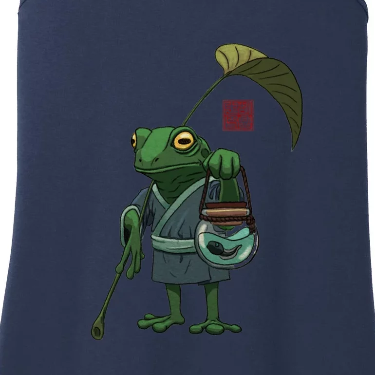 A Frog And His Son Ladies Essential Tank