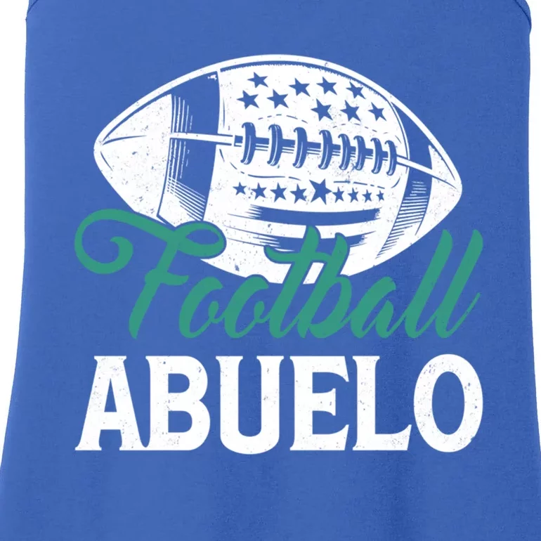 American Football Abuelo Happy FatherS Day Dad Grandpa Gift Ladies Essential Tank