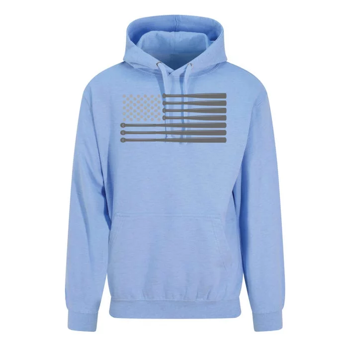 American Flag Baseball Baseball Hoodie Unisex Surf Hoodie