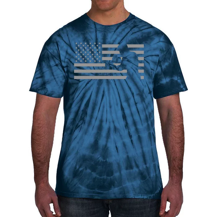 American Flag Boxer Boxing Tie-Dye T-Shirt