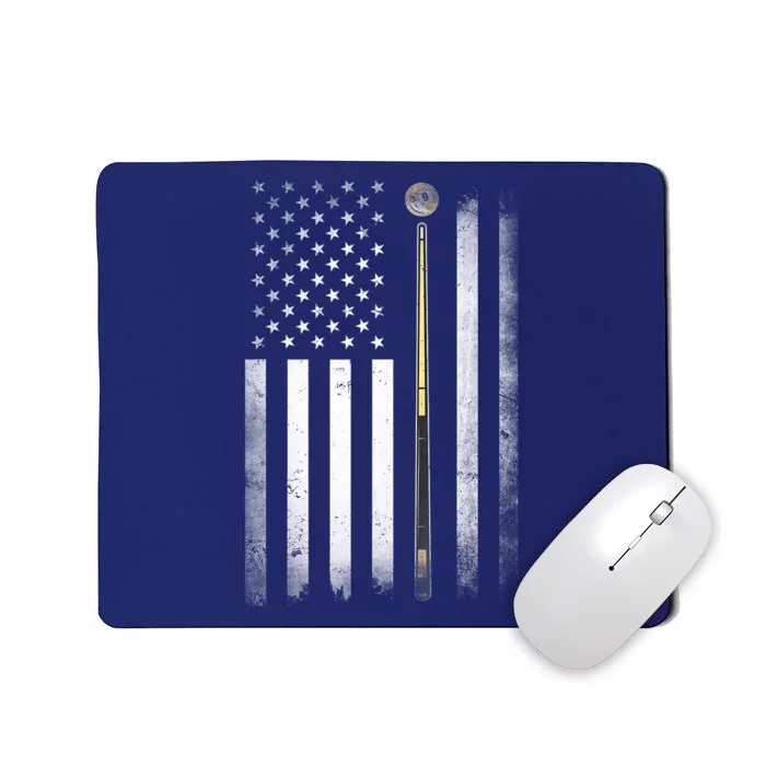 American Flag Billiards Pool Player Table Usa Us Gift Mousepad