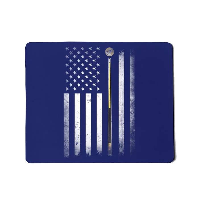 American Flag Billiards Pool Player Table Usa Us Gift Mousepad