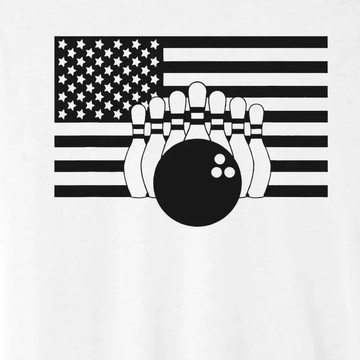 American Flag Bowling Apparel Bowling ChromaSoft Performance T-Shirt