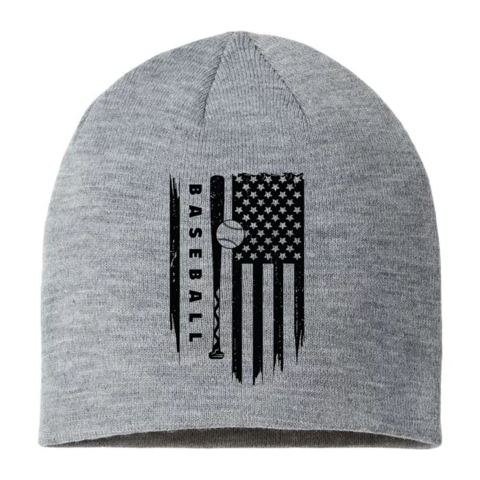 American Flag Baseball Apparel Baseball 8 1/2in Sustainable Knit Beanie