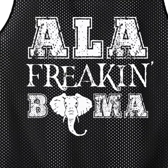 Ala Freakin Bama Alabama Mesh Reversible Basketball Jersey Tank