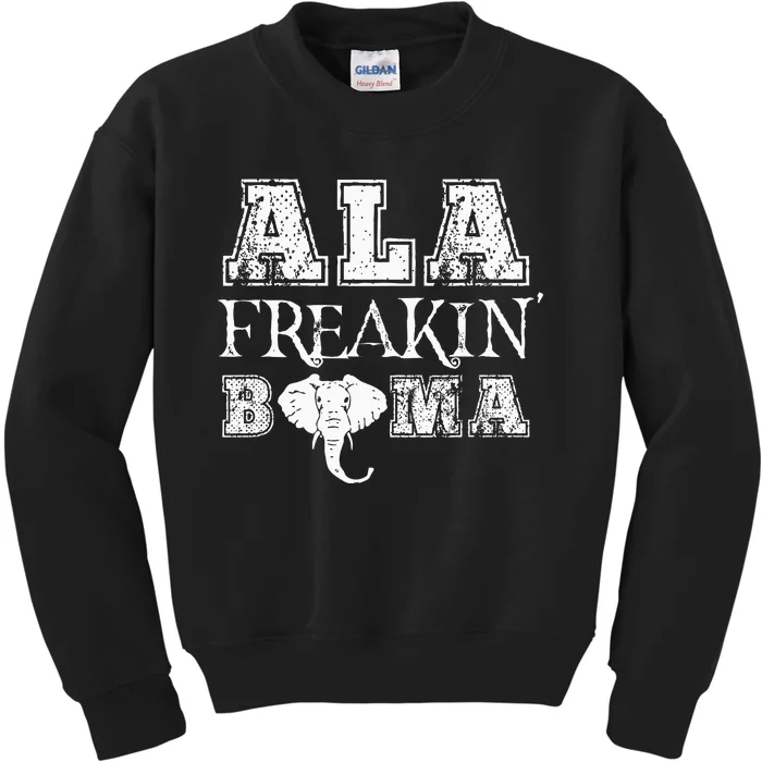 Ala Freakin Bama Alabama Kids Sweatshirt