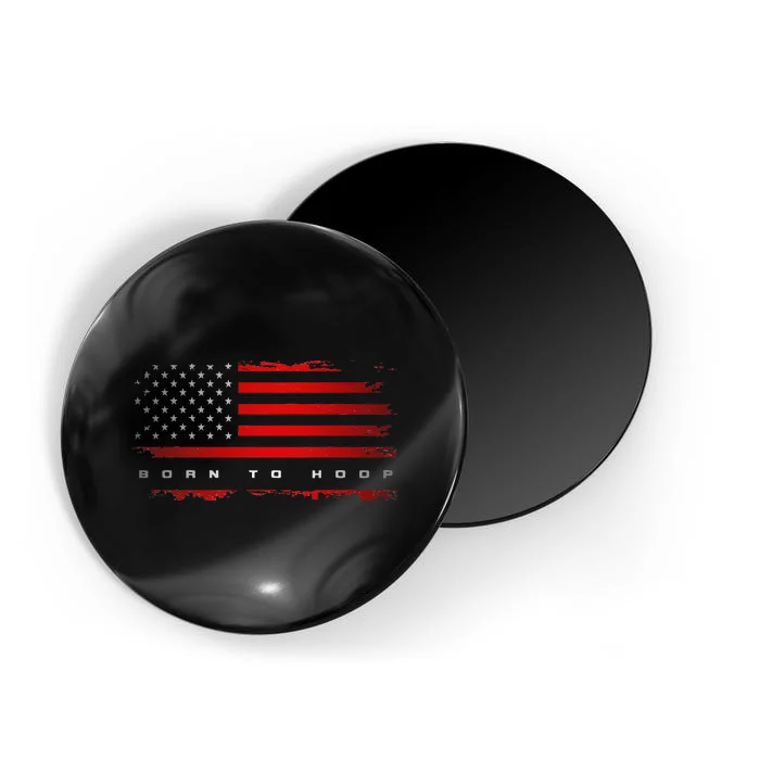 American Flag Basketball Apparel funny Basketball Magnet