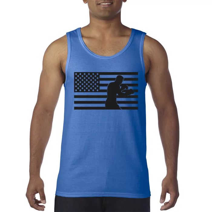 American Flag Boxing Boxer Boxing Great Gift Tank Top