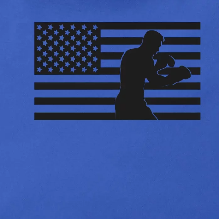 American Flag Boxing Boxer Boxing Great Gift Zip Tote Bag