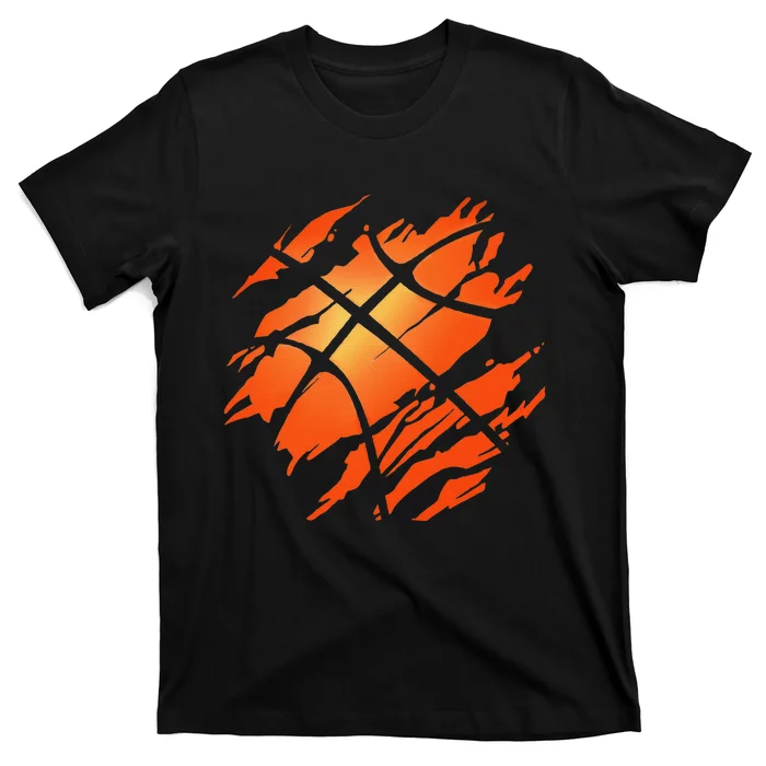 American Flag Basketball Apparel funny Basketball T-Shirt