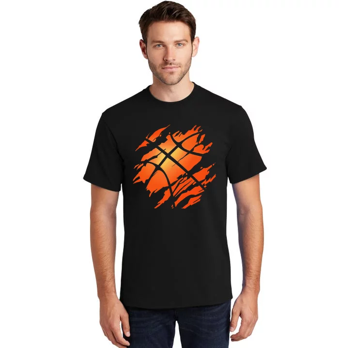 American Flag Basketball Apparel funny Basketball Tall T-Shirt