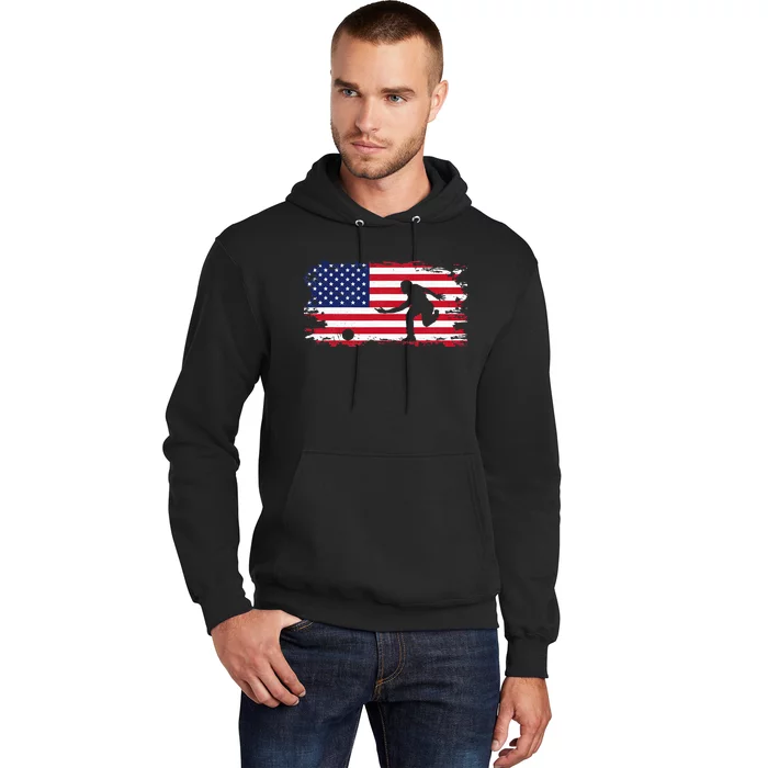 American Flag Bowling Apparel Bowling Hoodie