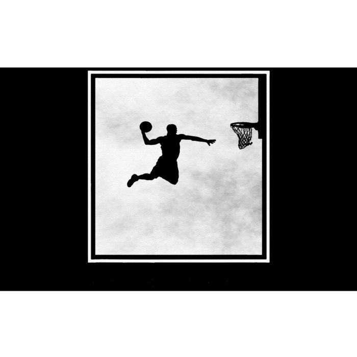 American Flag Basketball Apparel funny Basketball Bumper Sticker