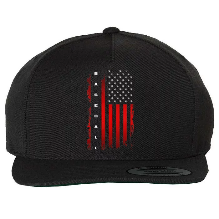 American Flag Baseball Apparel Baseball Wool Snapback Cap