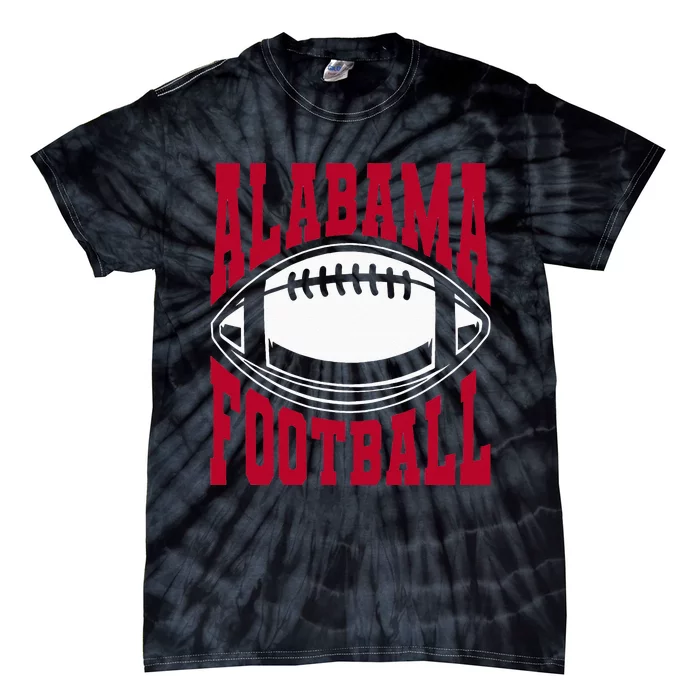 Alabama Football Bama Alabama Love Home State Tie-Dye T-Shirt