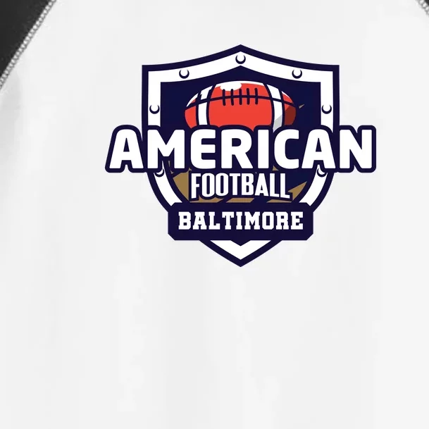 American Football Baltimore Toddler Fine Jersey T-Shirt