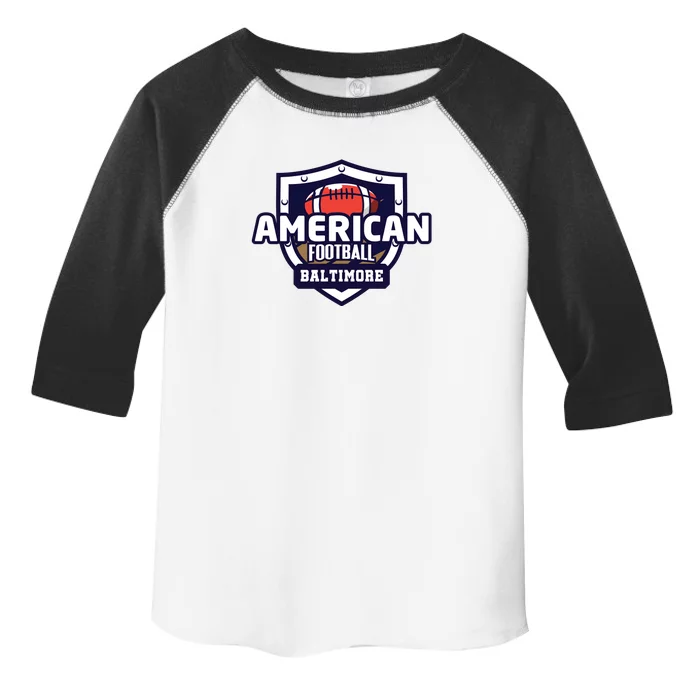 American Football Baltimore Toddler Fine Jersey T-Shirt