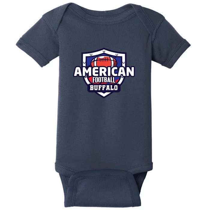 American Football Buffalo Baby Bodysuit