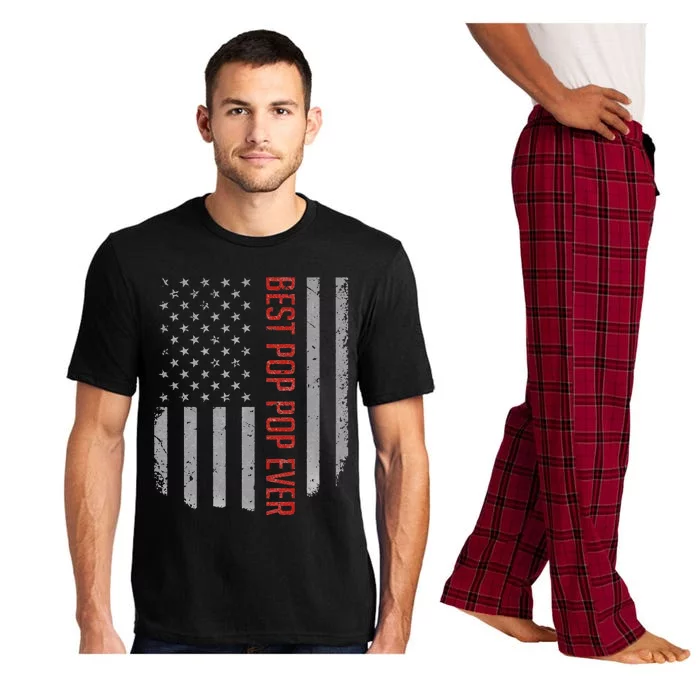 American Flag Best Pop Pop Ever Father's day Pajama Set