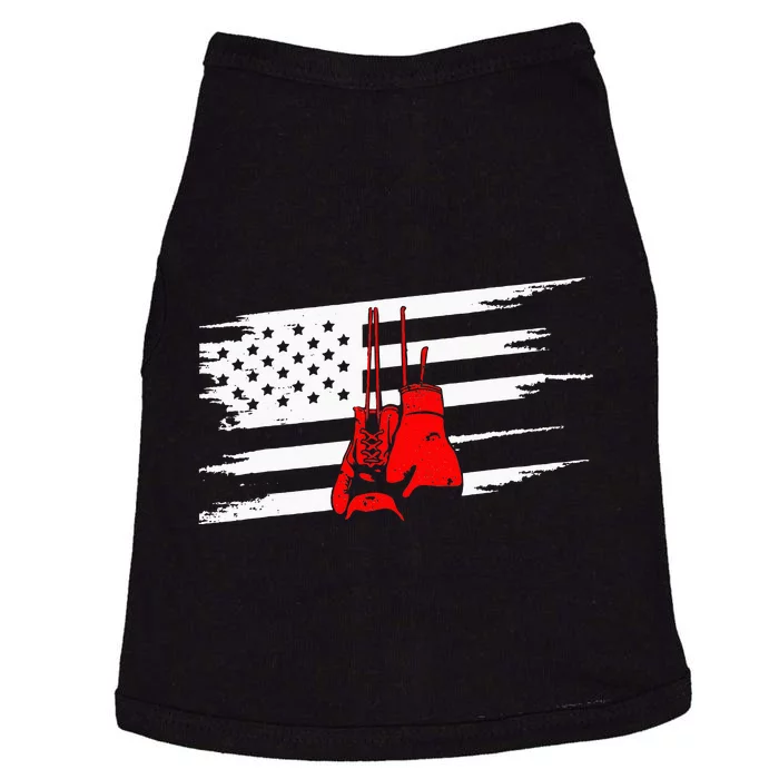 American Flag Boxing Apparel Boxing Doggie Tank