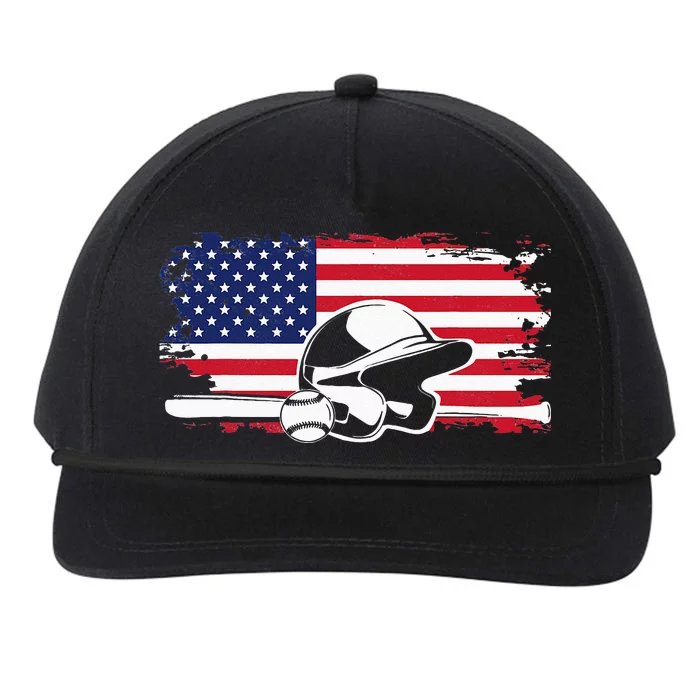 American Flag Baseball Clothing Baseball Snapback Five-Panel Rope Hat