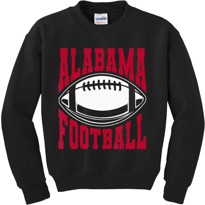 Alabama Football Bama Alabama Love Home State Kids Sweatshirt