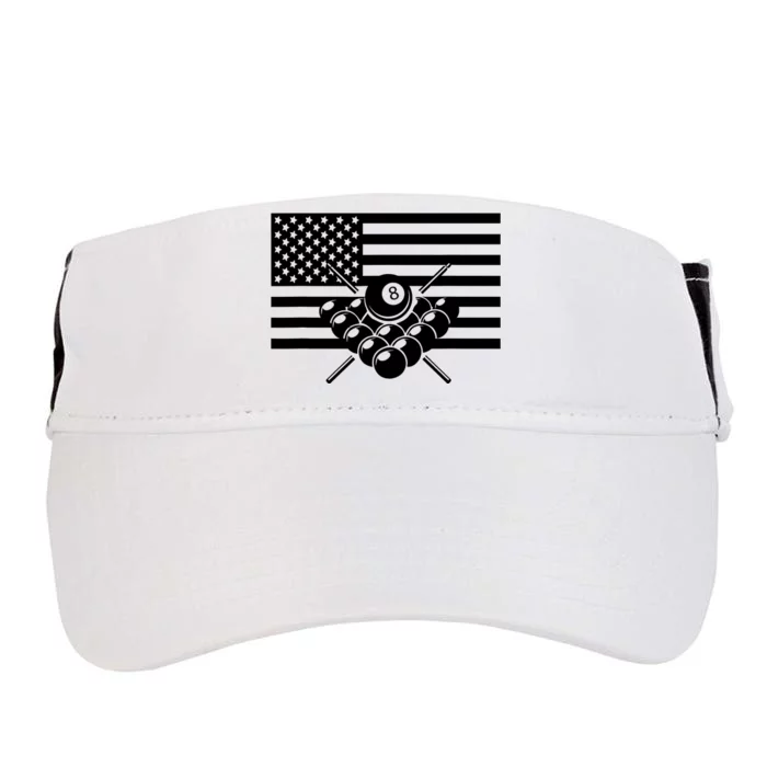 American Flag Billiards Billiards Adult Drive Performance Visor