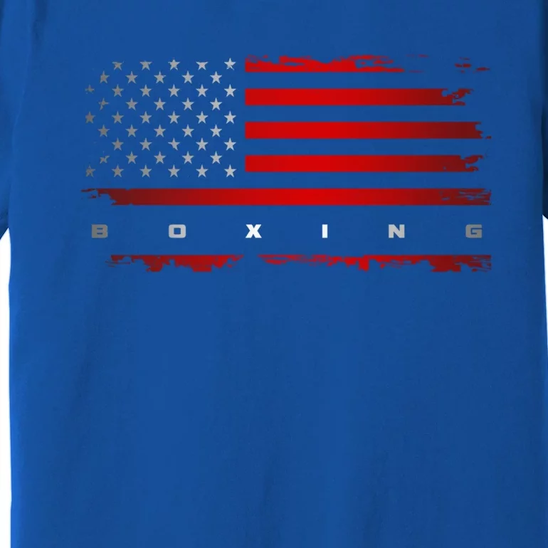 American Flag Boxing Gift Boxing Gift Premium T-Shirt