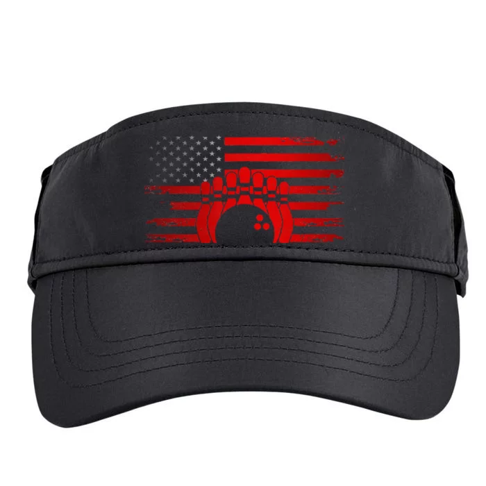 American Flag Bowling Apparel Bowling Adult Drive Performance Visor