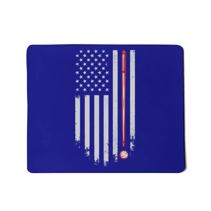 American Flag Billiard Pool Player Great Gift Mousepad