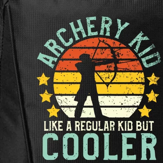 Archery Funny Bow And Arrow Young Archer Gift City Backpack