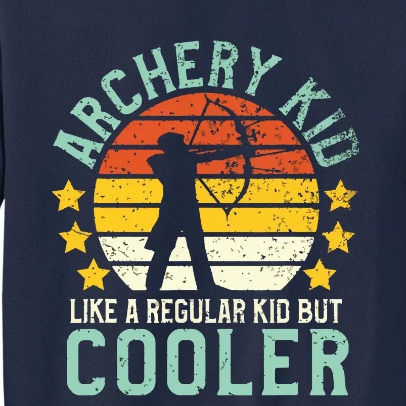 Archery Funny Bow And Arrow Young Archer Gift Tall Sweatshirt