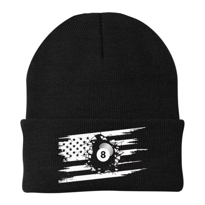 American Flag Billiards Apparel Billiards Knit Cap Winter Beanie