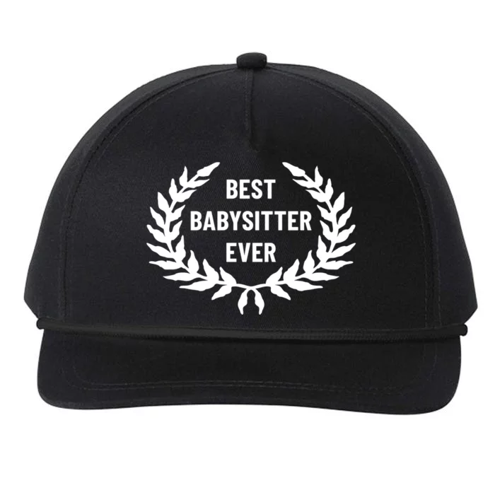 Award For Best Sitter Gift Snapback Five-Panel Rope Hat