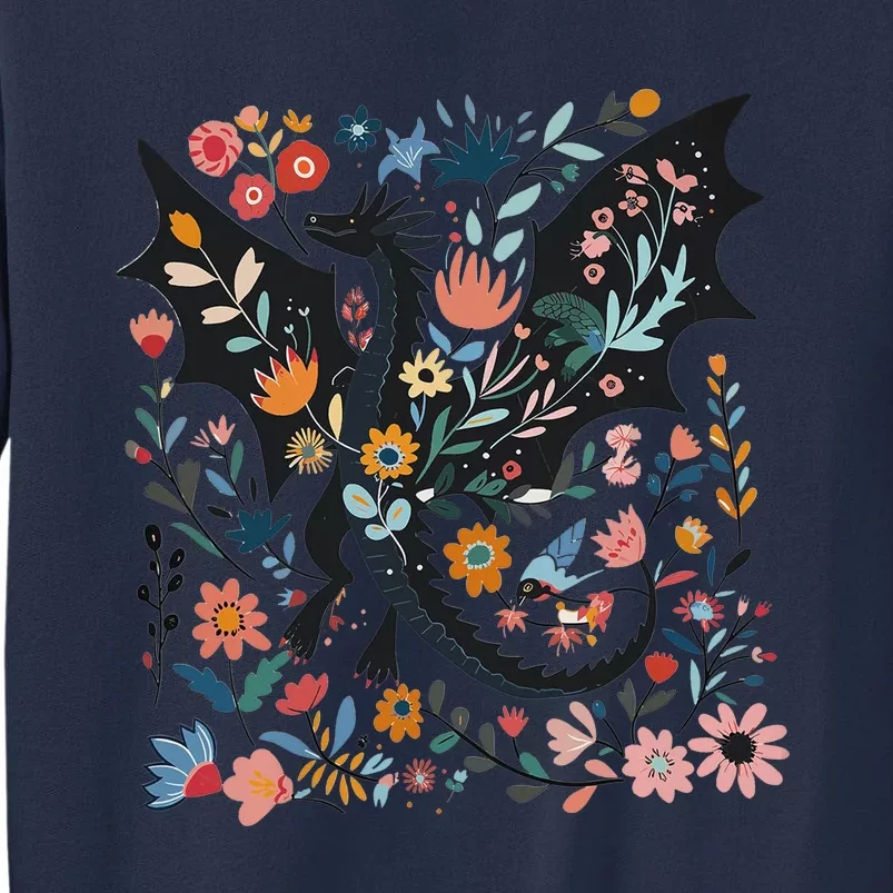 Abraxos Fantasy Bookish Floral Abraxos Sweatshirt