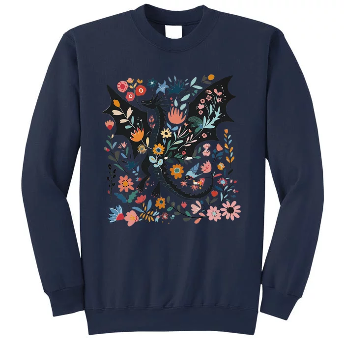 Abraxos Fantasy Bookish Floral Abraxos Sweatshirt