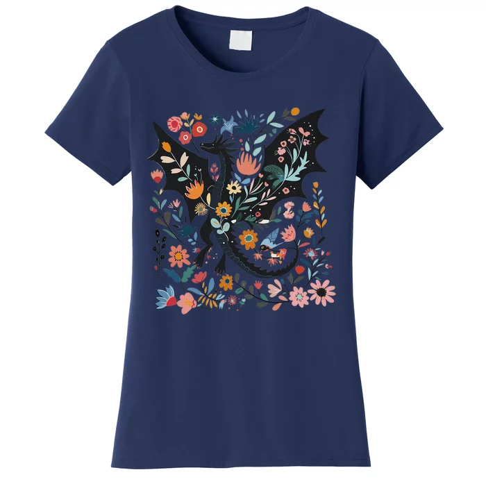 Abraxos Fantasy Bookish Floral Abraxos Women's T-Shirt