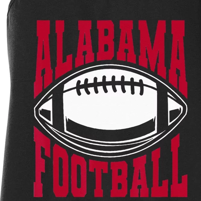 Alabama Football Bama Alabama Love Home State Women's Racerback Tank